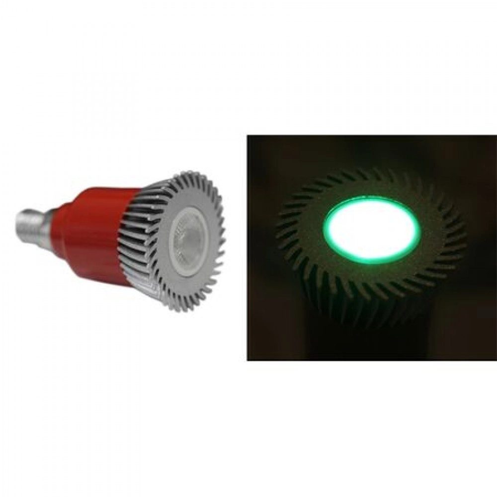 LED ΛΑΜΠΑ ΙΣΧΥΟΣ E14 3W 230V 1 Led 30° ΠΡΑΣΙΝΗ