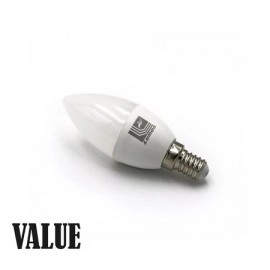 LED ΛΑΜΠΑ ΚΕΡΑΚΙ Ε14 5W 230V ΨΥΧΡΟ 6200Κ VALUE