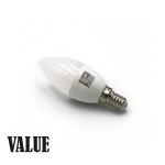 LED ΛΑΜΠΑ ΚΕΡΑΚΙ Ε14 5W 230V ΘΕΡΜΟ 3000Κ VALUE
