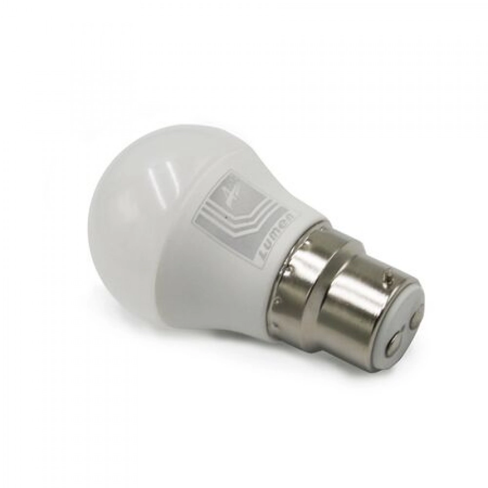 LED ΛΑΜΠΑ ΣΦΑΙΡΙΚΟ B22 1W ΘΕΡΜΟ 3000K