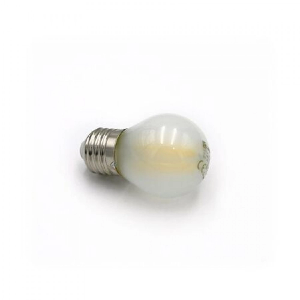 LED ΛΑΜΠΑ COG ΣΦΑΙΡΙΚΟ ΜΑΤ Ε27 6W ΝΤΙΜΑΡΙΖΟΜΕΝΟ ΨΥΧΡΟ