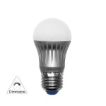 LED ΛΑΜΠΑ ΣΦΑΙΡΙΚΟ ΑΣΗΜΙ ΑΛΟΥΜΙΝ Ε27 5W ΝΤΙΜΑΡΙΖΟΜΕΝΟ ΨΥΧΡΟ