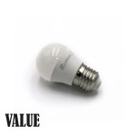 LED ΛΑΜΠΑ ΣΦΑΙΡΙΚΟ Ε27 6W 230V ΨΥΧΡΟ 6200Κ VALUE