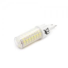 LED ΛΑΜΠΑ SMD ΚΕΡΑΜΙΚΟ G9 6W ΔΙΑΦΑΝΟ ΝΤΙΜΑΡΙΖΟΜΕΝΟ ΨΥΧΡΟ