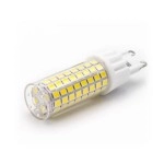 LED ΛΑΜΠΑ SMD ΚΕΡΑΜΙΚΟ G9 7W 230VAC ΔΙΑΦΑΝΗ ΛΕΥΚΟ 4000Κ