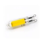LED ΛΑΜΠΑ ΓΥΑΛΙΝΗ COB G9 4W 230VAC ΔΙΑΦΑΝΗ ΘΕΡΜΟ 2700Κ