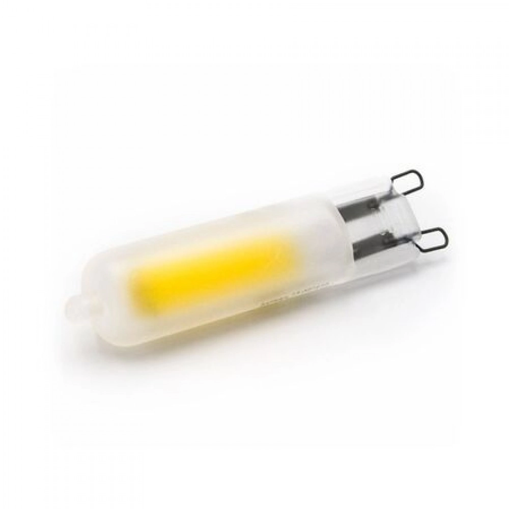 LED ΛΑΜΠΑ COB ΓΥΑΛΙΝΟ G9 4W 230VAC MAT ΝΤΙΜΑΡΙΖΟΜΕΝΟ ΛΕΥΚΟ