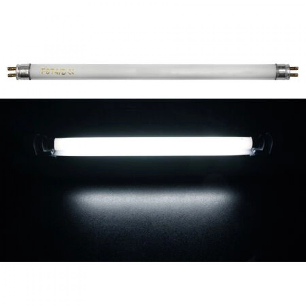 ΛΑΜΠΑ ΦΘΟΡΙΟΥ Τ4 6W 360 lum L:205mm ΨΥΧΡΟ 6400Κ