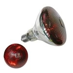 ΛΑΜΠΑ ΣΚΛΗΡΑΣ ΥΑΛΟΥ R115 ΘΕΡΜΑΝΣΕΩΣ E27 175W 240V ΚΟΚΚΙΝΗ