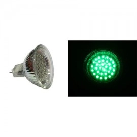 LED ΛΑΜΠΑ PAR16 32LED 2.0W 42V 30° ΠΡΑΣΙΝΟ