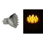 LED ΛΑΜΠΑ MR11 15LED 0.8W 230V KIΤΡΙΝΟ