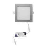 LED ΦΩΤΙΣ.ΨΕΥΔΟΡΟΦΗΣ ΑΛΟΥΜ ΤΕΤΡΑΓΩΝΟ 12W 4000K 120° ΑΣΗΜΙ