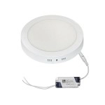 LED ΦΩΤΙΣΤΙΚΟ ΟΡΟΦΗΣ ΑΛΟΥΜΙΝΙΟΥ ΣΤΡΟΓΓΥΛΟ 18W 4000K ΛΕΥΚΟ