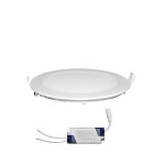 LED ΦΩΤΙΣΤΙΚΑ ΨΕΥΔΟΡΟΦΗΣ ΑΛΟΥΜ.ΣΤΡΟΓΓ 24W 6300K 120° ΛΕΥΚΟ