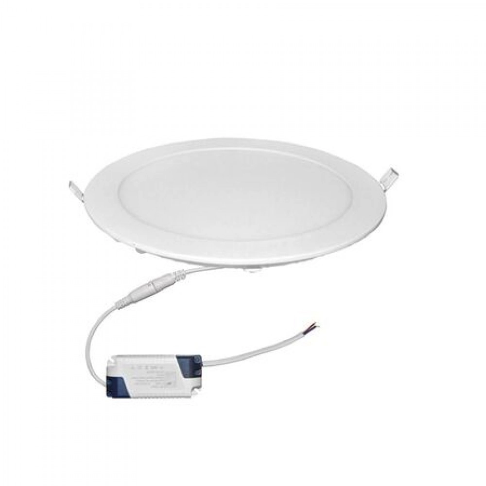 LED ΦΩΤΙΣΤΙΚΑ ΨΕΥΔΟΡΟΦΗΣ ΑΛΟΥΜ.ΣΤΡΟΓΓ 24W 4000K 120°ΛΕΥΚΟ
