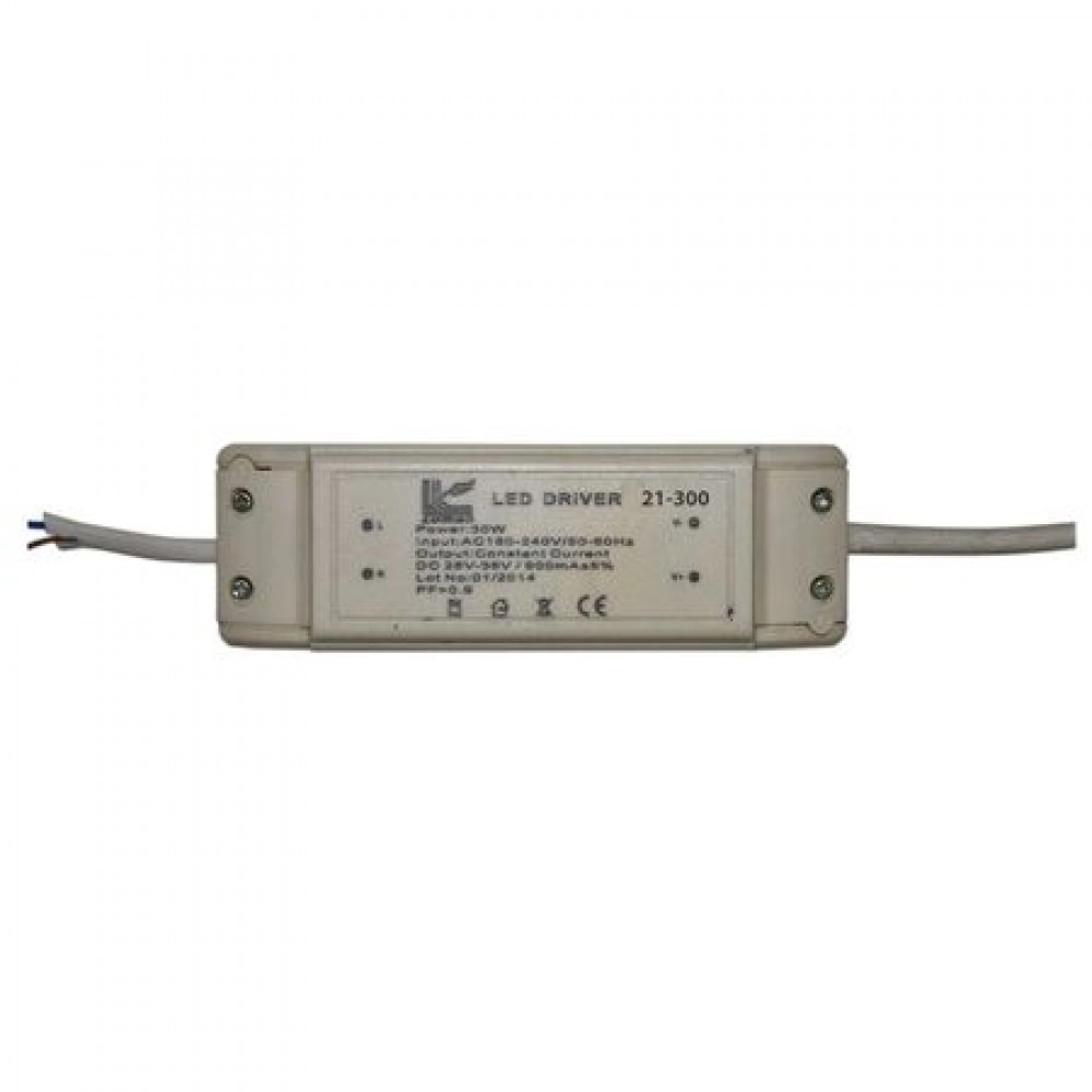ΤΡΟΦΟΔOTIKO ΦΩΤ.ΨΕΥΔΟΡ.LED 30W Output 28-36VDC 900mA PF>0.9