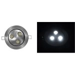 ΣΠΟΤ ΧΩΝΕΥΤ.ΑΛ.ΣΑΤΙΝ.ΚΙΝΗT.20° LED ΙΣΧΥΟΣ 3x3W 18° ΨΥΧΡΟ
