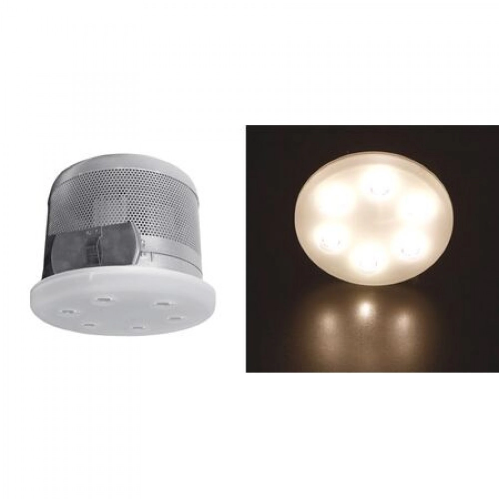 ΣΠΟΤ ΧΩΝΕΥΤΟ ΣΑΤΙΝΕ LED ΙΣΧΥΟΣ ΜΕ ΤΡΟΦΟΔΟΤΙΚΟ 6x3W 45° ΘΕΡΜ