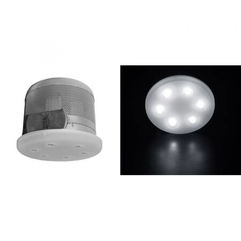 ΦΩΤ ΓΥΑΛΙ ΟΠΑΛΙΝΑ ΧΩΝ LED ΙΣΧΥΟΣ 6x3W 90° ΧΩΡΙΣ ΤΡΟΦ ΨΥΧΡΟ