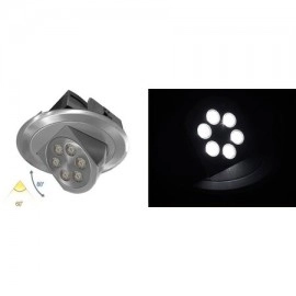 ΦΩΤ ΑΛ ΧΩΝ ΚΙΝΗΤΟ ΜΕ LED ΙΣΧΥΟΣ 6x3W 60° ΧΩΡΙΣ ΤΡΟ..