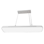 LED ΦΩΤ.ΠΑΡΑΛ/ΓΡΑΜΜΟ ME ΑΝΑΡΤΗΣΗ 19x90cm 50W 6400K ΛΕΥΚΟ