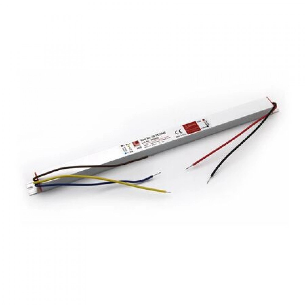 ΤΡΟΦΟΔΟΤΙΚΟ ΣΤΕΝΟ ΓΙΑ ΤΑΙΝΙΕΣ LED 240V/24VDC 48W 315*18*15