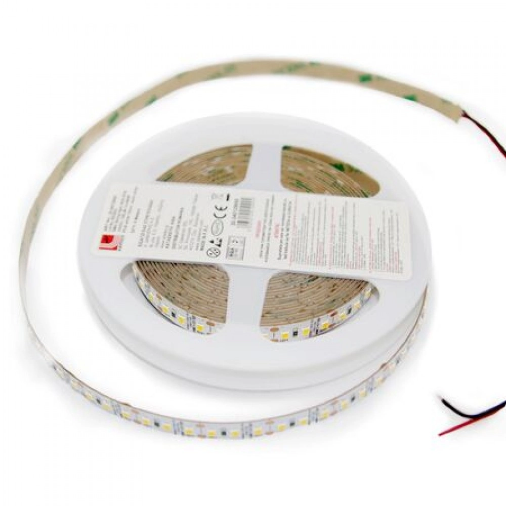 ΤΑΙΝΙΑ LED 5m 12VDC 14.4W/m 2835 138LED/m ΘΕΡΜΟ 3000K IP20
