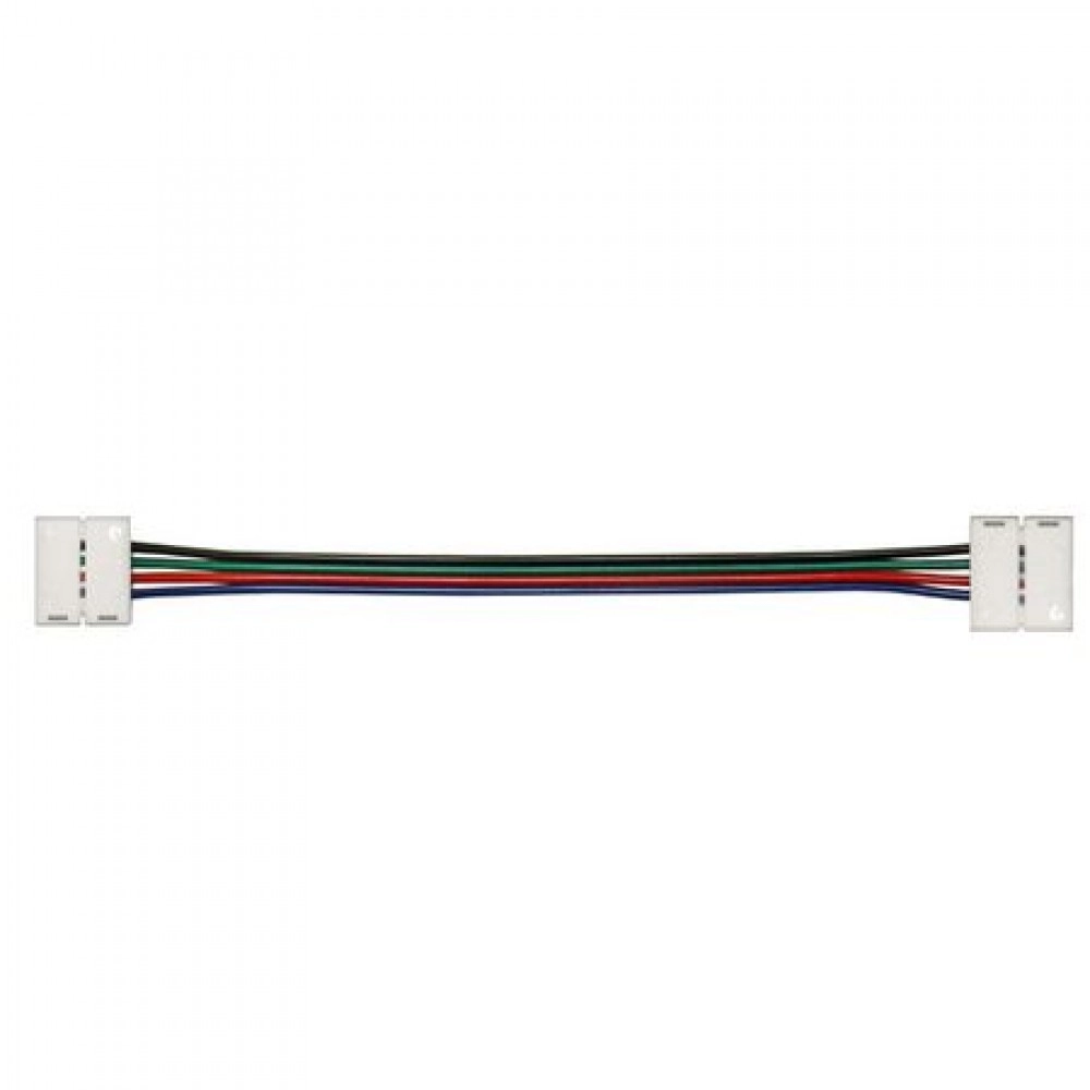 ΜΟΥΦΑ ΜΕ ΚΑΛΩΔΙΟ ΓΙΑ ΤΑΙΝΙΕΣ LED SMD 5050 RGB 10mm