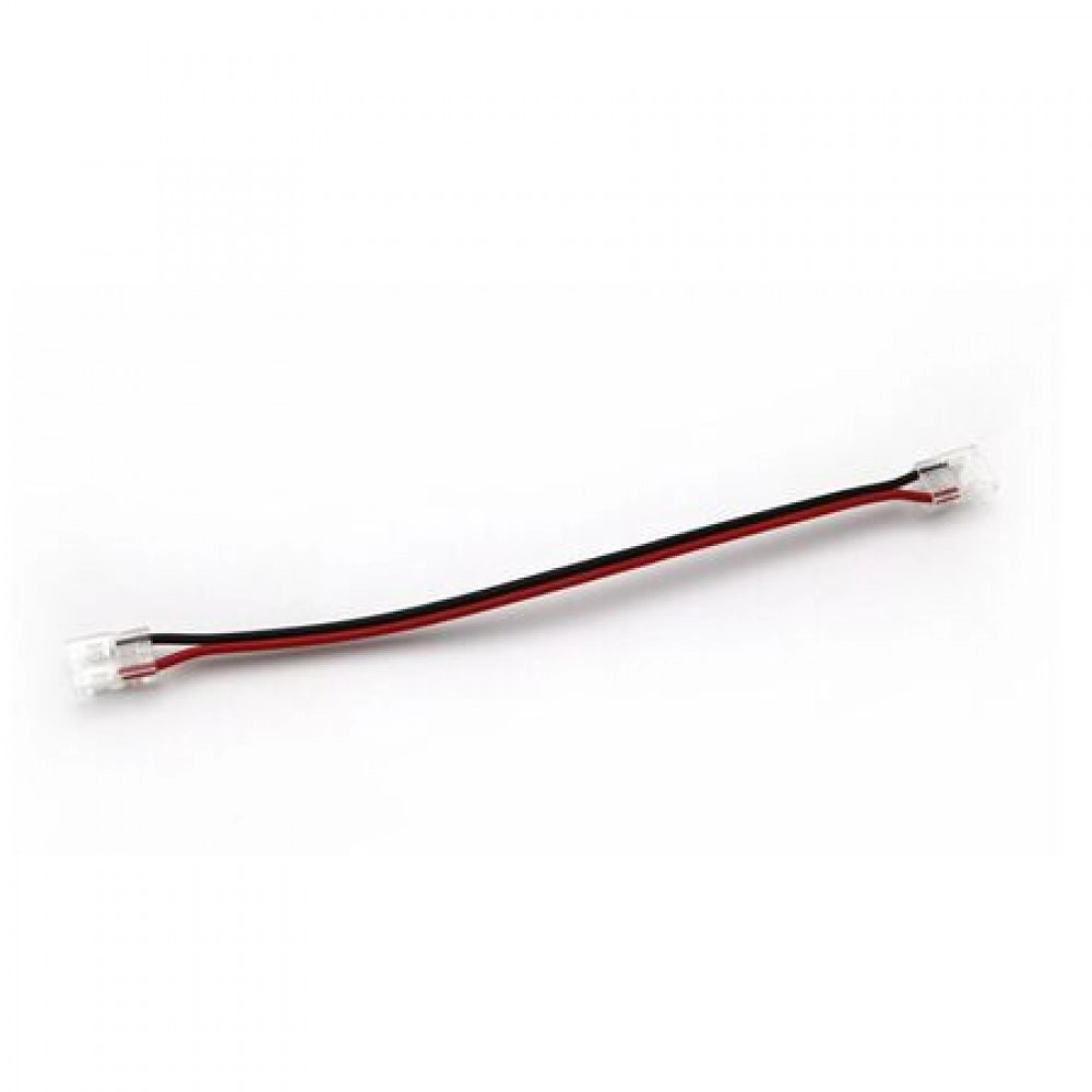 ΜΟΥΦΑ ΜΕ 2 ΚΑΛΩΔΙΑ ΓΙΑ ΤΑΙΝΙΕΣ LED COB ΜΟΝΟΧΡΩΜΗ 8mm